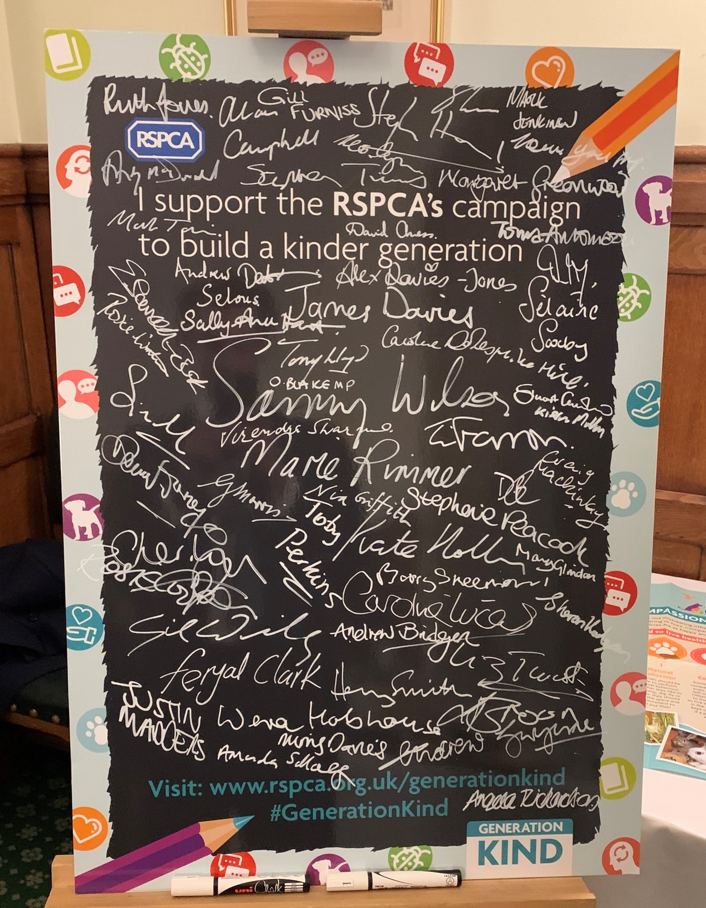 MPs pledge board