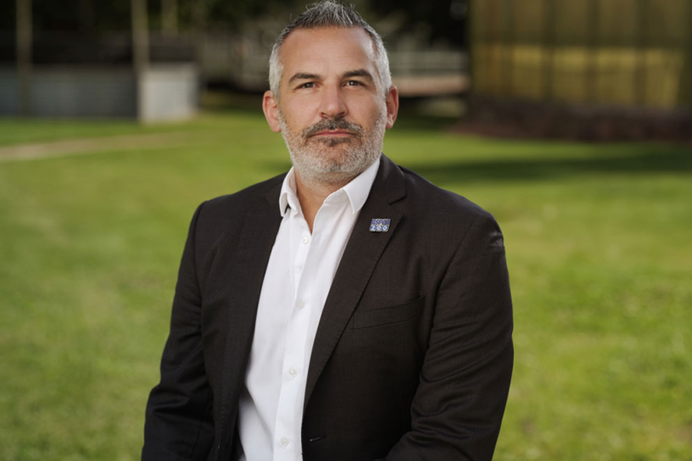 Portrait of Mark Wright a board member at the RSPCA.