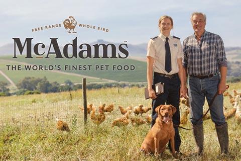 An RSPCA inspector visiting a McAdams high welfare chicken farmer