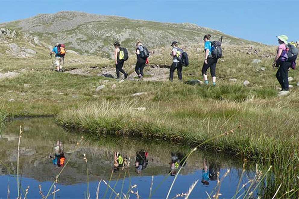 raise funds for the rspca with an organised trek of the lake district